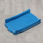 Насадка для плоской швабры с зажимом-бабочкой Доляна, 37×25 см, микрофибра букли, цвет МИКС - Фото 3