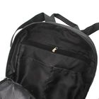 Рюкзак школьный на молнии "Горошек", трансформер, 2 отдела, 2 наружных кармана, белый - Фото 4