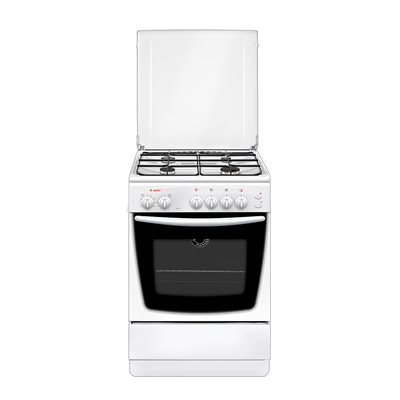 Плита газовая Gefest ПГ 1200-С5, 4 конфорки, 63 л, газовая духовка, белая