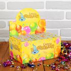 Пневмохлопушка поворотная "Счастья в Новом году! Снегурочка", конфетти + фольга, 15 см - Фото 2