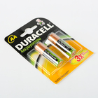 Аккумулятор Duracell, Ni-Mh, AA, HR6-2BL, 1.2В, 1700 мАч, блистер, 2 шт. - Фото 2