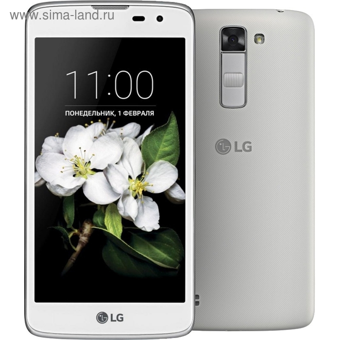 Смартфон LG K7 X210DS 8Gb белый - Фото 1