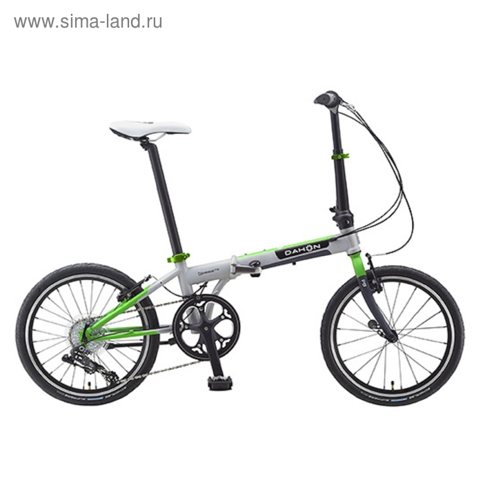 Велосипед 20" Dahon Speed D8, 2016, цвет серый - Фото 1