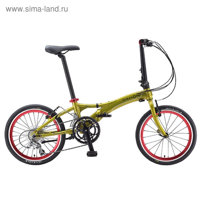 Велосипед 20" Dahon Visc D18, 2016, цвет золотистый - Фото 1