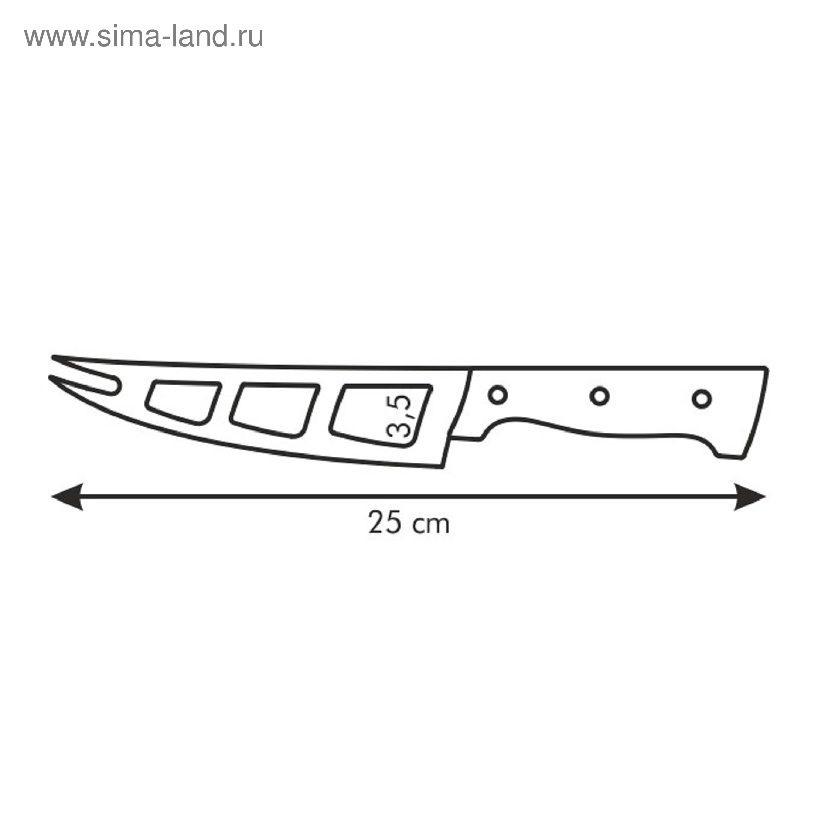 Нож Для Сыра Tescoma Azza 884518 Купить