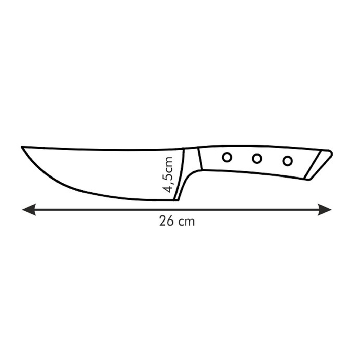 Нож кулинарный Tescoma Azza, 13 см - фото 1927282010