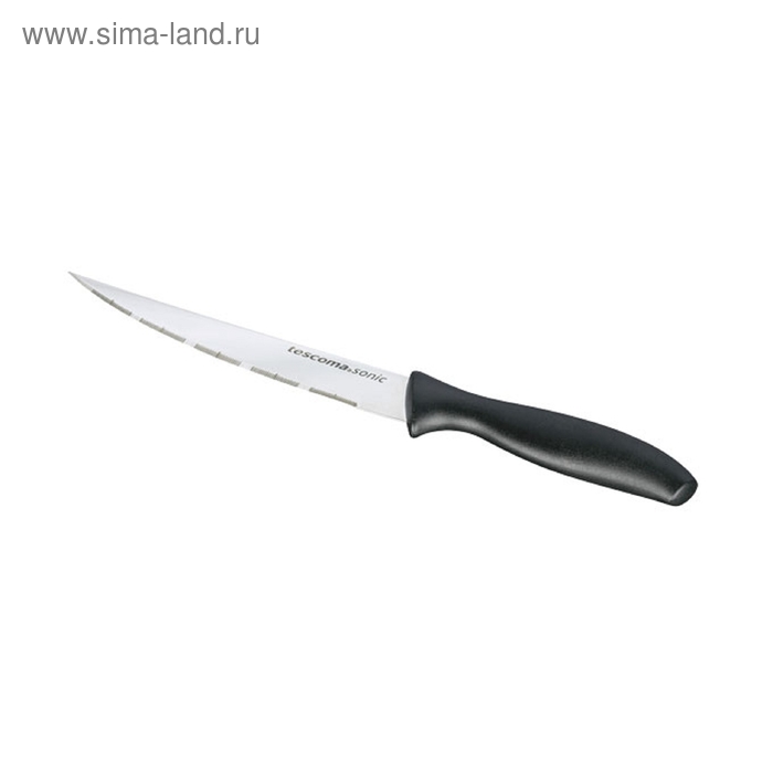 Нож универсальный Tescoma Sonic, пилочное лезвие, 8 см - Фото 1