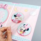 Свидетельство о рождении «Минни малышка», Минни Маус, размер файла 21×30 см Disney, новый формат свидетельства - Фото 4