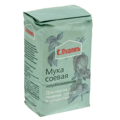 УЦЕНКА Мука Соевая 400 г. С.Пудовъ (до 31.03.2025)