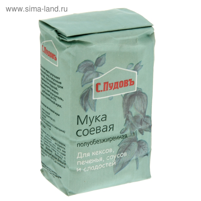 УЦЕНКА Мука Соевая 400 г. С.Пудовъ (до 31.03.2025) - Фото 1