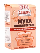 Мука кондитерская «С. Пудовъ», самоподнимающаяся, 1 кг - Фото 7