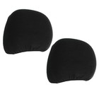 Чехлы на подголовник, черные, набор 2 шт. - Фото 3