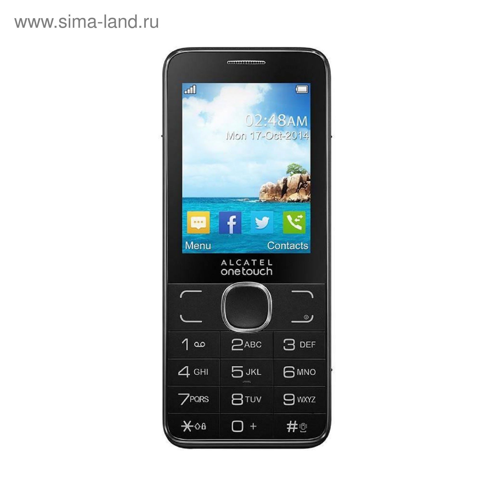 Сотовый телефон Alcatel OT2007D Dark Chocolate 2sim