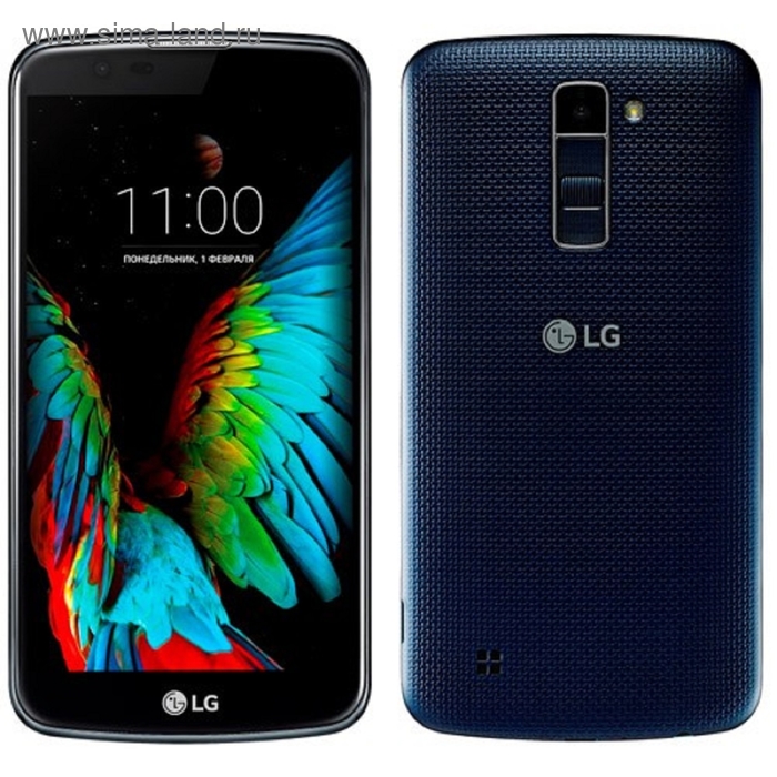 Сматрфон LG K430DS black blue - Фото 1