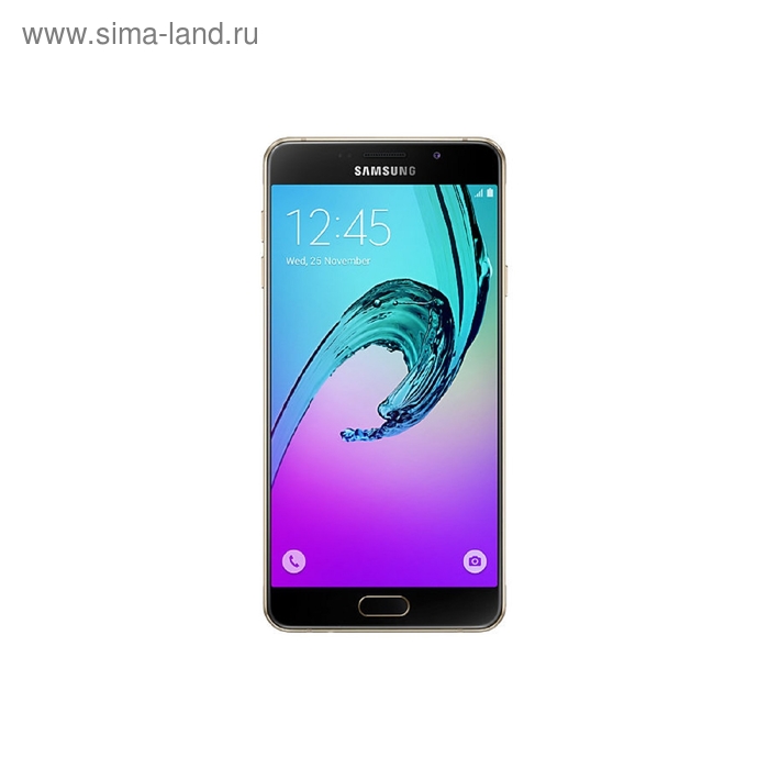 Смартфон Samsung Galaxy SM-A710F gold (золотой) DS - Фото 1