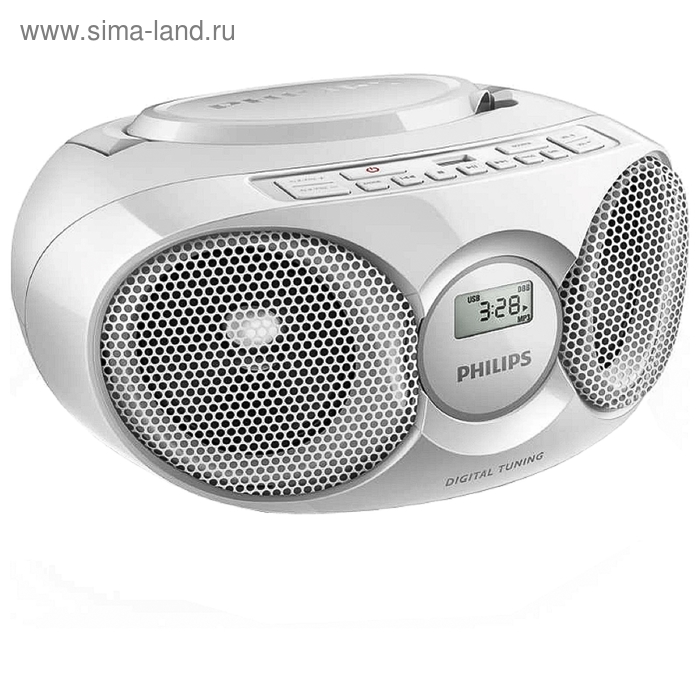 Аудиомагнитола Philips AZ 318 W - Фото 1