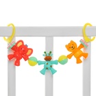 Растяжка на коляску/кроватку Крошка Я «Слоник», 3 игрушки с погремушками, МИКС - Фото 10