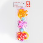 Растяжка на коляску/кроватку Крошка Я «Слоник», 3 игрушки с погремушками, МИКС - Фото 6