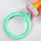 Растяжка на коляску/кроватку Крошка Я «Жирафики», 3 игрушки с погремушками, МИКС - Фото 2