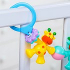 Растяжка на коляску/кроватку Крошка Я «Жирафики», 3 игрушки с погремушками, МИКС - Фото 7