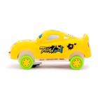 Машинка «Тачка», световые и звуковые эффекты, танцует, работает от батареек, цвета МИКС - Фото 2