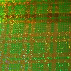 Пленка голография "Клетка", зеленый, 70 х 100 см - Фото 2