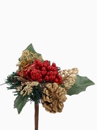 Еловая ветка декоративная «Зимнее волшебство. Мечты», 18 см 1381099