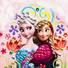 Аппликация перьями и стразами "Слушай свое сердце!", Холодное сердце, бантик, А5 - Фото 2