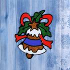 Наклейка на стекло «Колокольчик с лентой», 11×13.5 см - Фото 1