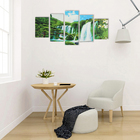 Картина модульная на подрамнике "Водопад" 2-20х30;2-20х40;1-20х50, 50*110 см - фото 24405260