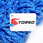 Щётка TORSO для удаления пыли, 72 см, микрофибра, телескопическая ручка, синяя - Фото 4