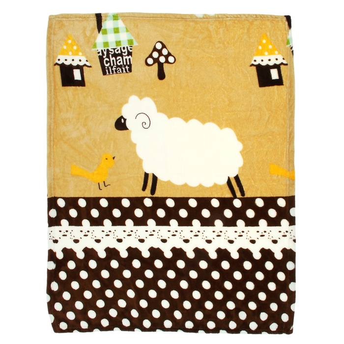 Плед для новорождённых "Ферма", размер 80х100 см - Фото 1