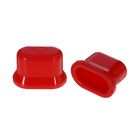 Плампер для увеличения губ, овальный, цвет красный - Фото 1