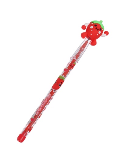 Карандаш-прикол секционный Calligrata «Клубничка», НВ