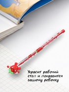 Карандаш-прикол секционный Calligrata «Клубничка», НВ - Фото 3