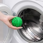 Шар турмалиновый для стирки белья, 7.5×7.5 см, зелёный - Фото 2