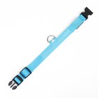 Ошейник с подсветкой, зарядка от USB, размер XS, ОШ 28-38 см, 3 режима, голубой - Фото 7