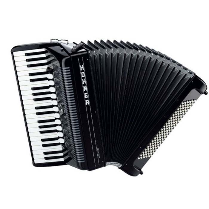 Концертный аккордеон Hohner Amica IV 120 Black А4332/A3832, чёрный