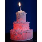 Свеча мигающая "Свадебный торт" - Фото 3