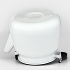 Чайник, 3.5 л, эмалированная сталь, белый - Фото 4