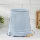 Ведро эмалированное, 12 л, голубое - Фото 3