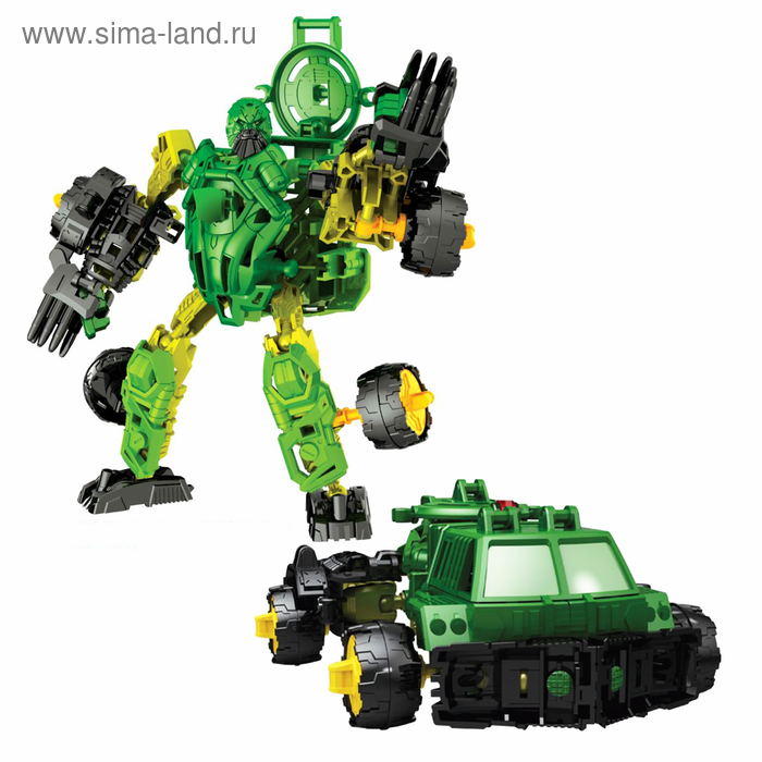 Конструктор-робот ISTREBITEL', 2 в 1, 35 деталей - Фото 1
