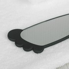 Тёрка для ног «Ступня», лазерная, двусторонняя, цвет чёрный - Фото 2