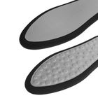 Тёрка для ног «Ступня», лазерная, двусторонняя, цвет чёрный - Фото 2