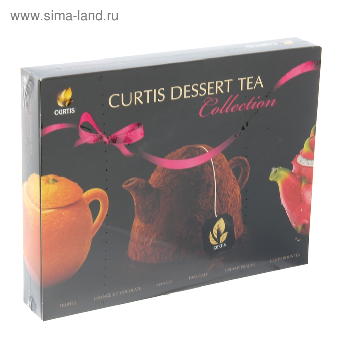 Чай Curtis Dessert Tea Collection 6 видов*5 п.*1,95 гр. - Фото 1