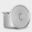 Котёл Катунь «Общепит», 20 л, d=35 см, h=24 см, капсульное дно, индукция, нержавеющая сталь - Фото 3