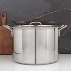 Котёл Катунь «Общепит», 20 л, d=35 см, h=24 см, капсульное дно, индукция, нержавеющая сталь - Фото 6