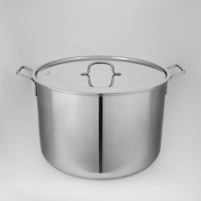 Котёл Катунь «Общепит», 40 л, d=45 см, h=28.5 см, капсульное дно, индукция, нержавеющая сталь