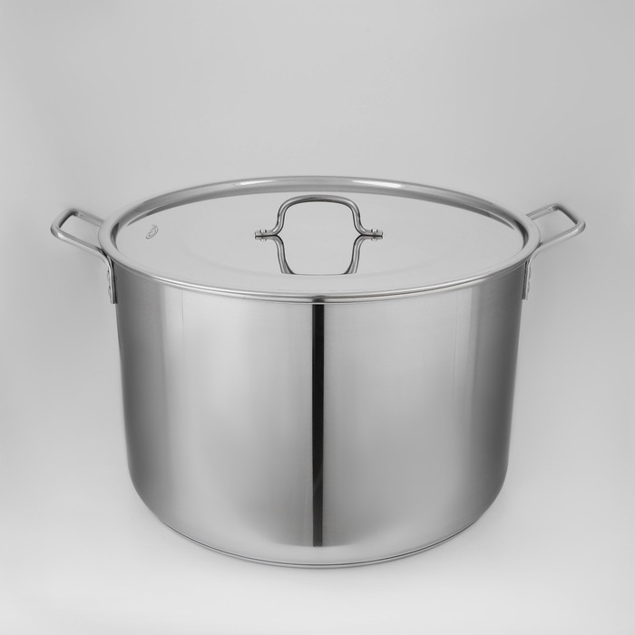 Котёл Катунь «Общепит», 40 л, d=45 см, h=28.5 см, капсульное дно, индукция, нержавеющая сталь - Фото 1