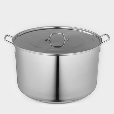 Котёл Катунь «Общепит», 50 л, d=50 см, h=29 см, капсульное дно, индукция, нержавеющая сталь